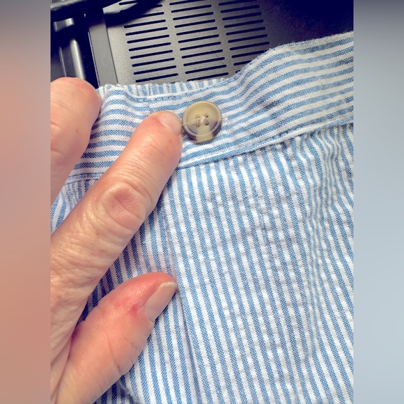 Seersucker elastic pants. Boy 4T. NWOT - Picture 2 of 6